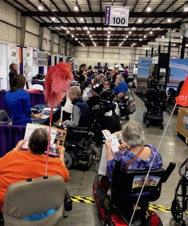 live your best with a disability+wheelchair-traffic-jam