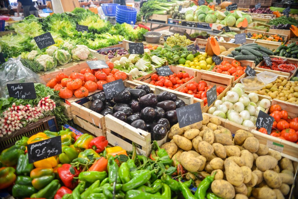 my experience with the Wahls Protocol+vegetable-market
